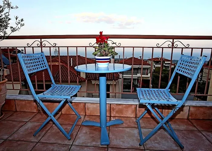 Olympus Veranda Mountain And Sea View!
